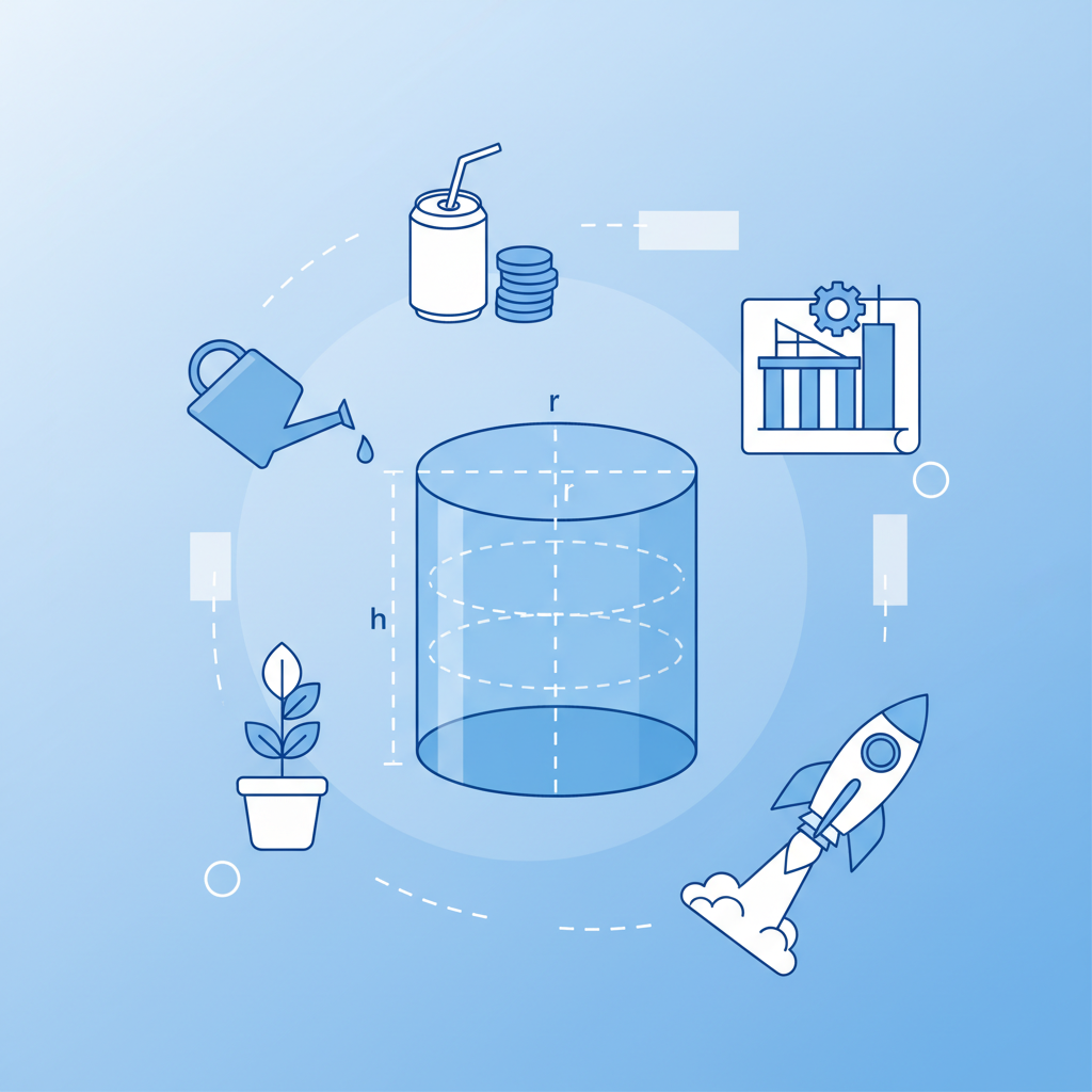 Calcolo Volume Cilindro: Scopri le Sue Applicazioni Reali Quotidiane
