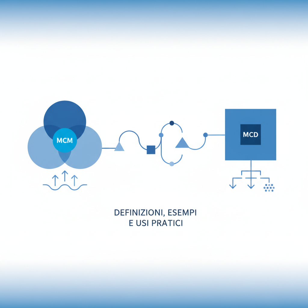 MCM e MCD: Definizioni, Esempi e Usi Pratici
