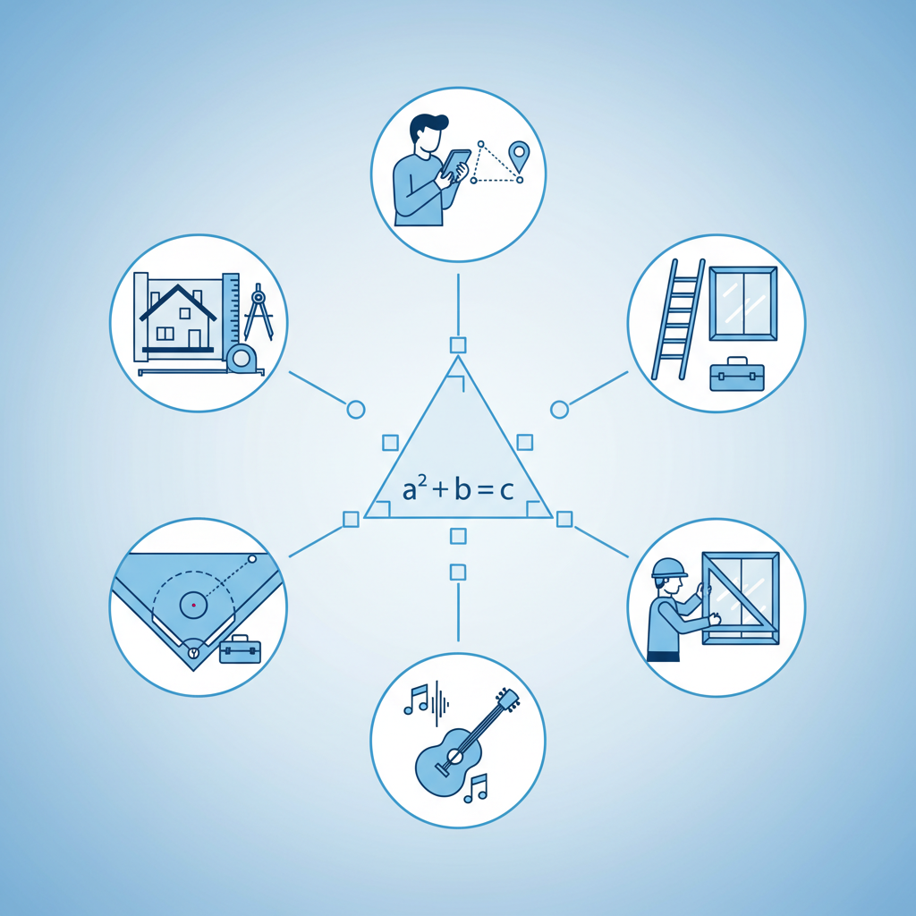 Le Sorprendenti Applicazioni del Teorema di Pitagora nella Vita Quotidiana