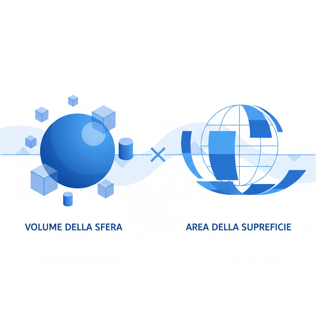 Volume della Sfera vs. Area della Superficie: Non Sono la Stessa Cosa!